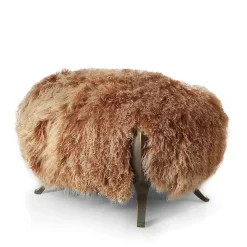 Sergio Villa Ottomans & Poufs<Bague Etruska Pouf by Carlo Rampazzi