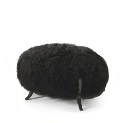 Sergio Villa Ottomans & Poufs<Bague Mongolia Pouf by Carlo Rampazzi
