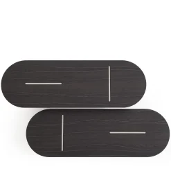 Morica Design Coffee Tables<Baguette Low Rounded Oak Coffee Table