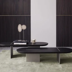 Morica Design Coffee Tables<Baguette Low Rounded Oak Coffee Table