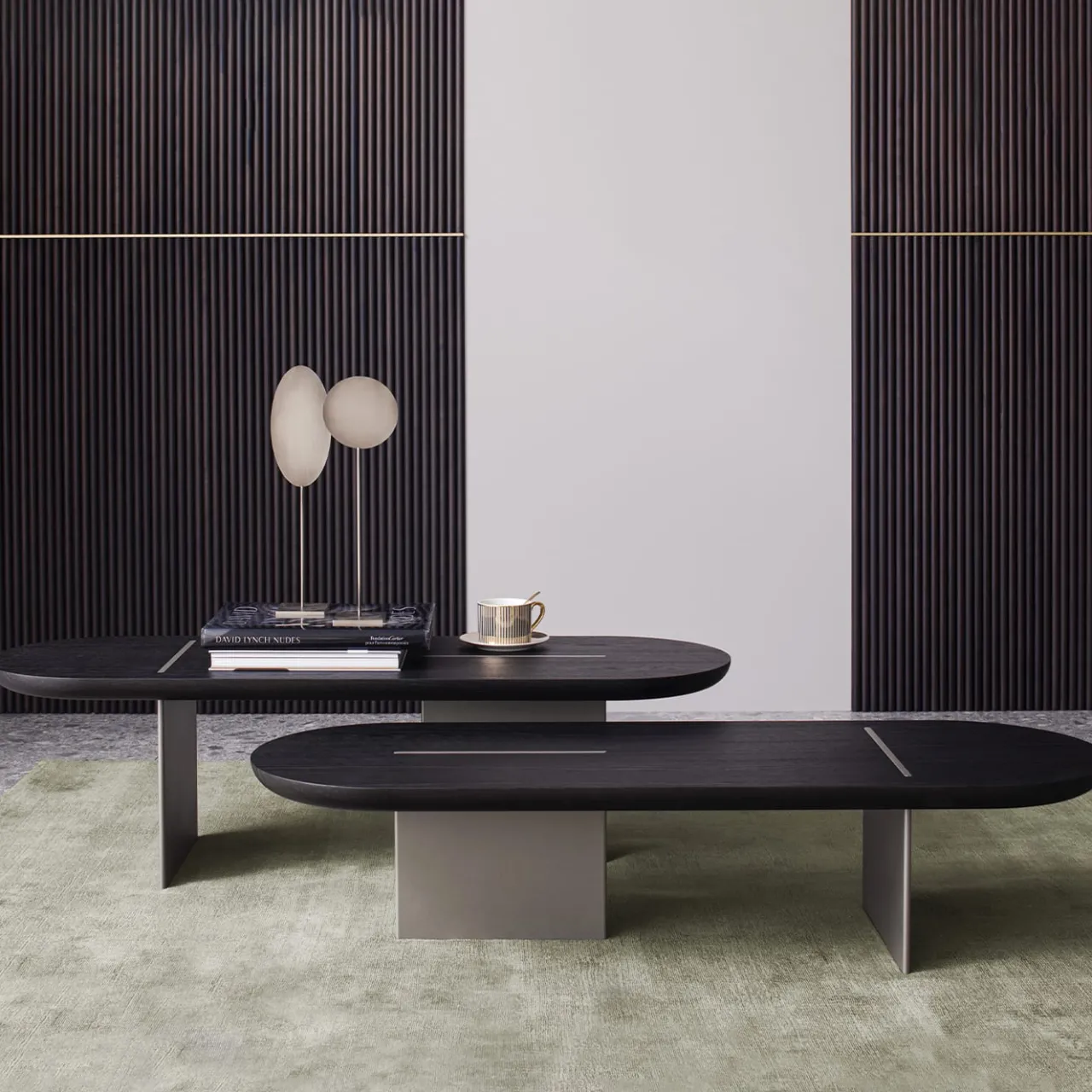 Morica Design Coffee Tables<Baguette Low Rounded Oak Coffee Table