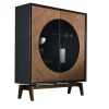 Meroni & Colzani Cabinets<Bagutta Black Circle High Cupboard