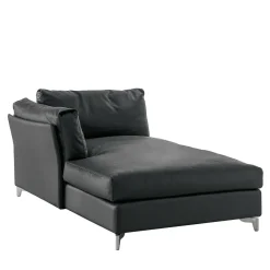 Alivar Chaises<Bahia Black Chaise Longue by Giuseppe Bavuso