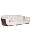 FROMM. Sofas<Baidà White Bouclé 3-Seater Sofa