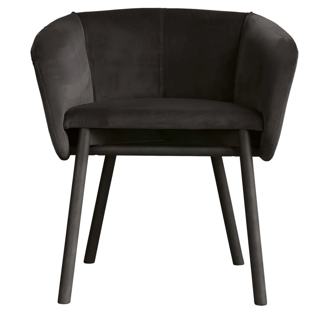TrabA' Chairs<Balù Black Chair By Emilio Nanni