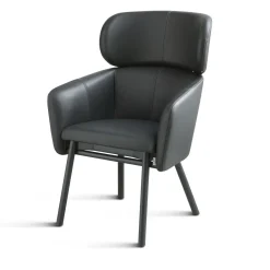 TrabA' Armchairs<Balù XL Black Armchair By Emilio Nanni