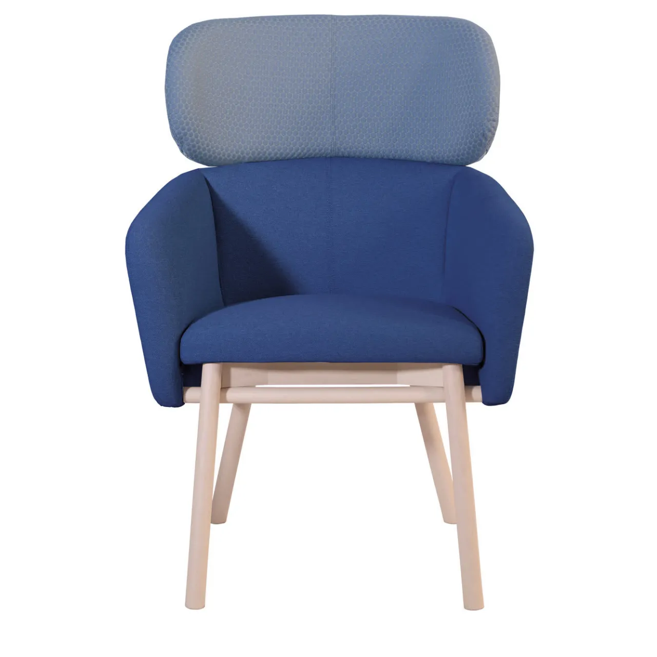 TrabA' Armchairs<Balù XL Blue and Lightblue Armchair By Emilio Nanni
