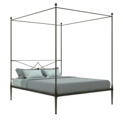 Lispi Beds<Baldo Black Iron Canopy Double Bed