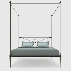 Lispi Beds<Baldo Black Iron Canopy Double Bed