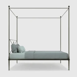 Lispi Beds<Baldo Black Iron Canopy Double Bed