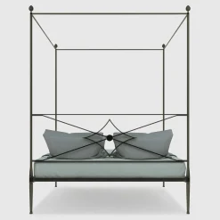 Lispi Beds<Baldo Black Iron Canopy Double Bed