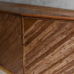 Molto Collectibles Sideboards Buffets<Bamboo & Brass Sideboard