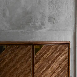 Molto Collectibles Sideboards Buffets<Bamboo & Brass Sideboard