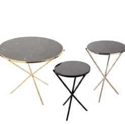 Bronzetto Coffee Tables<Bamboo N°3 Large Marble Table