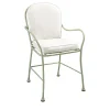 Officina Ciani Outdoor Chairs & Stools<Bamboo Outdoor Chair in Stainless Steel