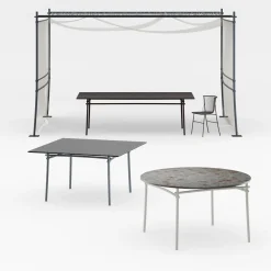 Dante Negro Outdoor Dining Tables<Bambusae Round Dining Table by Zanellato/Bortotto