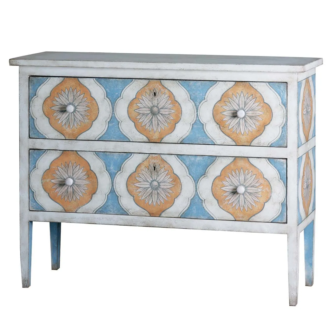 Porte Italia Dressers<Barberini dresser in decorated wood