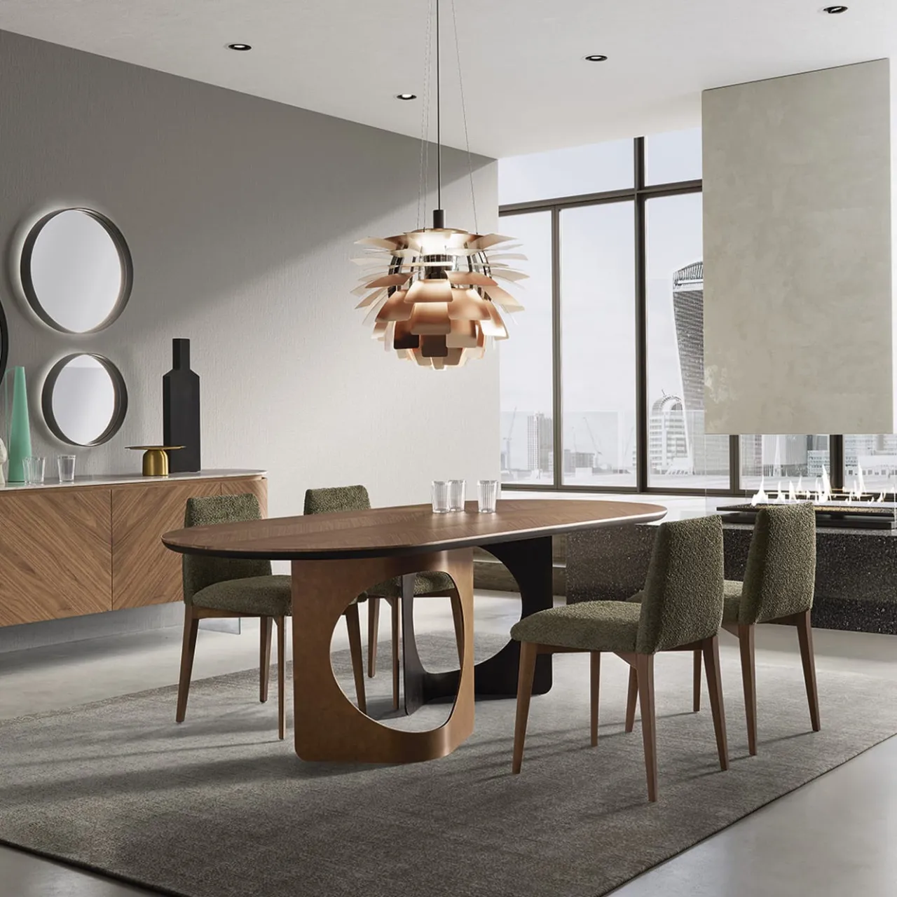 Modesign Chairs<Barcelona Green Chair