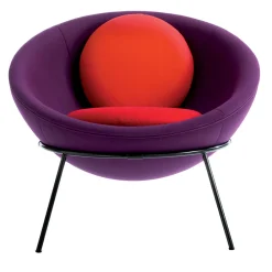 Arper Armchairs<Bardi's Bowl Chair Purple Nuance