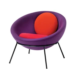 Arper Armchairs<Bardi's Bowl Chair Purple Nuance