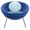Arper Armchairs<Bardi's Bowl Chair Shiny Blue Nuance