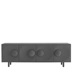 Morica Design Sideboards Buffets<Bardot 4-Door Anthracite-Gray Sideboard