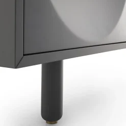 Morica Design Sideboards Buffets<Bardot 4-Door Anthracite-Gray Sideboard