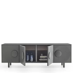 Morica Design Sideboards Buffets<Bardot 4-Door Anthracite-Gray Sideboard