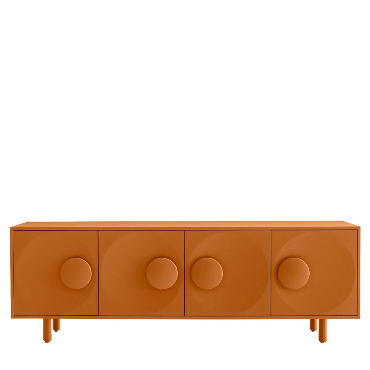 Morica Design Sideboards Buffets<Bardot 4-Door Terracotta-Toned Sideboard
