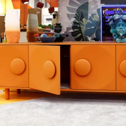 Morica Design Sideboards Buffets<Bardot 4-Door Terracotta-Toned Sideboard