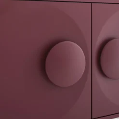 Morica Design Sideboards Buffets<Bardot 4-Door Wine-Red Sideboard
