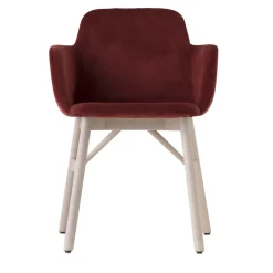 TrabA' Chairs<Bardot Le Burgundy Chair