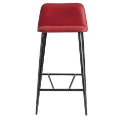 TrabA' Bar Stools<Bardot Met Burgundy Stool