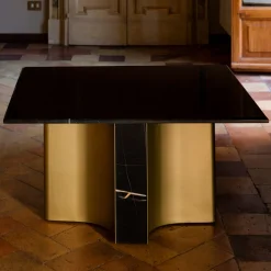 L'Eccesso Coffee Tables<Barso Q Sahara Noir Marble Coffee Table by Paolo Ciacci