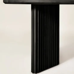 Dale Italia Dining Tables<Basalto Black Ash Table
