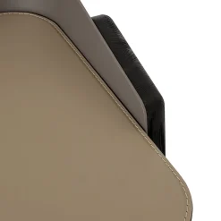 Morica Design Desk & Writing Tables<Bavero Beige Champagne Metal & Oak Wood Desk