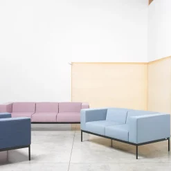 Sitia Sofas<BB3 3 Seater Pink Sofa