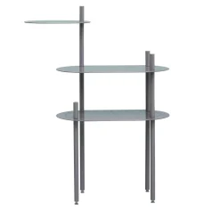 Giacopini Bookcases<Bea03 Gray Modular System by MM Company