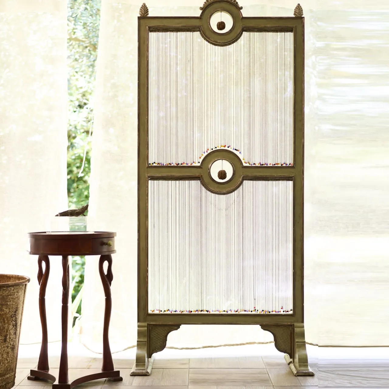 Edi Chirumbolo Room Dividers<Beaded Screen