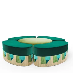 Lorenza Bozzoli Couture Benches<Bean Couture Geometric Bench
