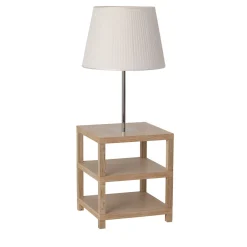 Chelini Nightstands<Bedside Table with Lamp by Michele Bonan