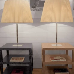 Chelini Nightstands<Bedside Table with Lamp by Michele Bonan