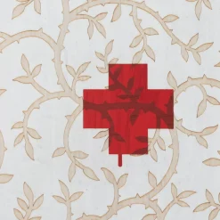 Scapin Collezioni Cabinets<Beige and Red First Aid Box