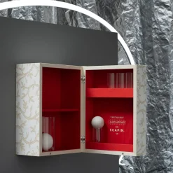 Scapin Collezioni Cabinets<Beige and Red First Aid Box