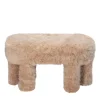 Lorenza Bozzoli Couture Benches<Beige Cashmere Bench