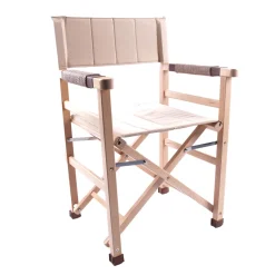 Marricreo Outdoor Chairs & Stools<Beige Director's Chair