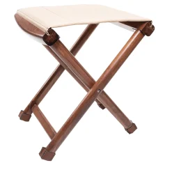 Marricreo Outdoor Chairs & Stools<Beige Folding Stool