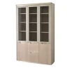 Guerra Vanni Cabinets<Beige Glass-Front Cabinet from Studio Privè Collection