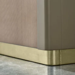 Guerra Vanni Cabinets<Beige Glass-Front Cabinet from Studio Privè Collection