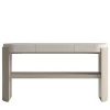 CPRN Homood Consoles<Beige leather and wood console